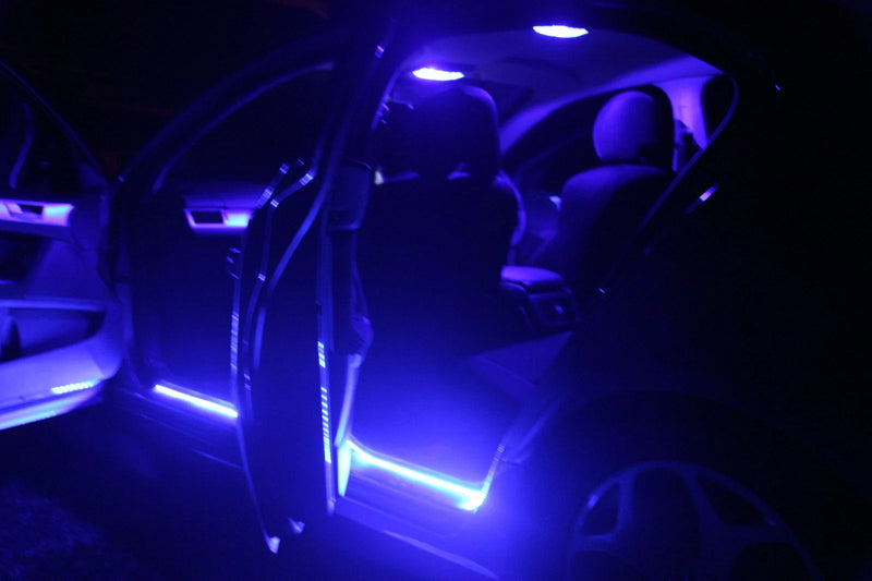 Mitsubishi Lancer LED Music Activated Door Strip Lights (2008-2017)