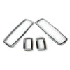 Jeep Grand Cherokee 4 x Chrome Interior Window Switch Trim Covers (2011-2023)