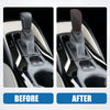 Hyundai Verna 2010-2014 Faux Leather Black Red Gear Shifting Knob Cover