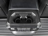 Ford F150 Carbon Fiber Rear Water Cup Holder Cover Trim (2015-2019)