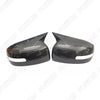 Mitsubishi Lancer EVO Side View Mirror Covers Carbon Fiber Look (13-16)