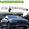Hyundai Kia Picanto Silver Tone Rear Right Exterior Door Handle (2011-2016)