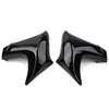 Kawasaki ER6N Gloss Black ABS Radiator Cap Compression Plate (2012-2016)