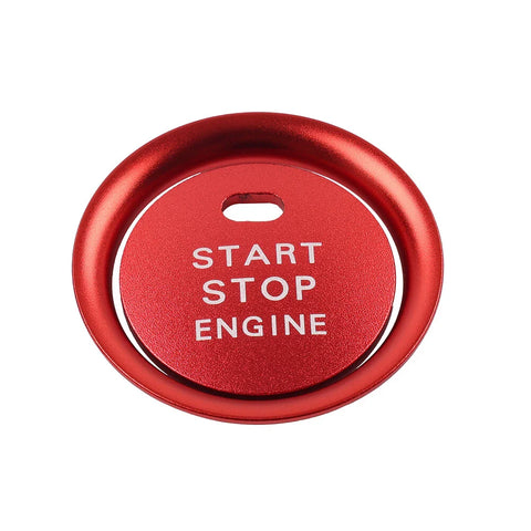 Mazda 3 6 CX-5 Red Engine Start Push Button Cover Ring Trim (2014-2023)