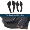 Ford Mondeo (2013) - Black Set Car Door Anti Kick Pad Sticker Protector