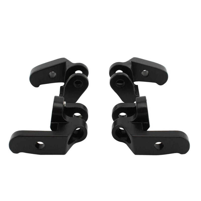 Harley Touring Road Glide Front Driver Floorboard Relocation Brackets (2009-2023)