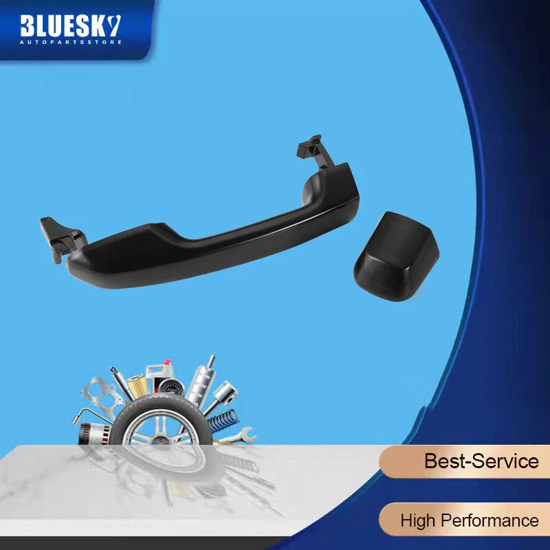 Toyota Prado J150 4Pcs Outer Door Handle Black (2009-2020)