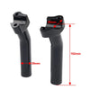 Harley Softail Sportster 6" CNC Pullback Handlebar Risers Black