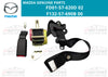Mazda RX-7 Front seat belt left side (1992–2002)