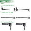 Dodge Journey 6pcs Front Suspension Kit Tie Rod Ends & Sway Bar Links