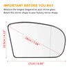 Mercedes-Benz E500 E550 Heated Mirror Glass w/ Backing Plate (2003-2009)