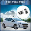 Ford Fiesta (2007-2012) Silver Tone 2 x Foot Accelerator Pedal Covers