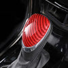 Cadillac ATS XTS Red Carbon Fiber Gear Shift Knob Head Cover Trim Fit