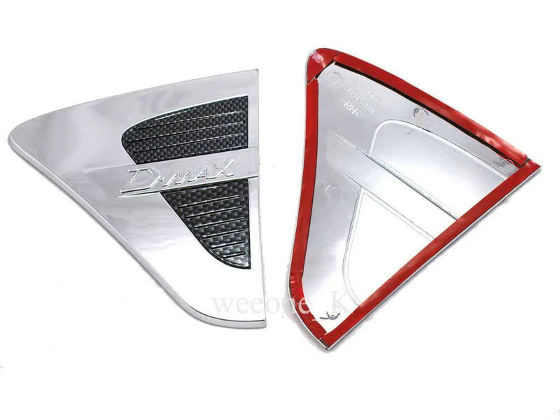 Isuzu D-Max Chrome Side Vent Covers (2002-2011)