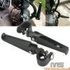 Harley-Davidson Highway Crash Bar Foot Pegs w/ 1"~1-1/4" Clamps