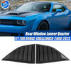 Dodge Challenger Carbon Look Rear Window Louver Cover (2008-2023)