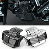 Harley Touring Electra Road Street Glide Black Stock Oil Cooler Cover (11-15)