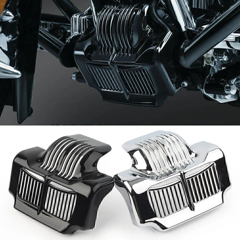 Harley Touring Electra Road Street Glide Black Stock Oil Cooler Cover (11-15)