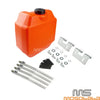 MX SX XC 250 300 350 450 Dirt Bike 3 Gallon Front Fork Auxiliary Fuel Tank