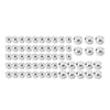 Harley Touring Road King Street Glide 62X Chrome Engine Bolt Caps (17-24)