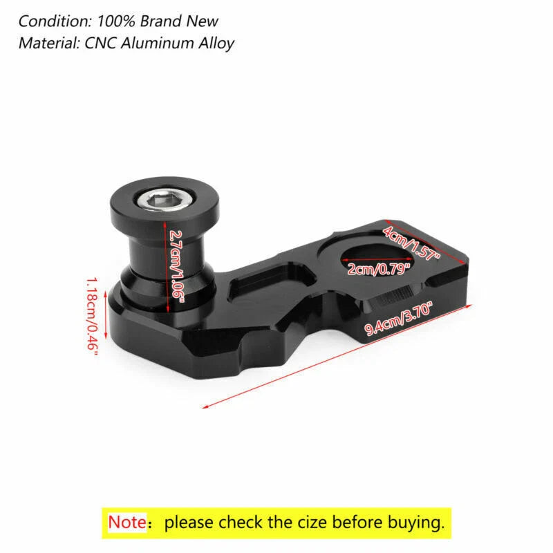 Honda CB650F CBR650F CNC Black Stand Mount Swingarm (2014-2018)
