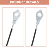 Jeep CJ Series CJ5 CJ7 Scrambler Tailgate Support Cables (1976-1986)