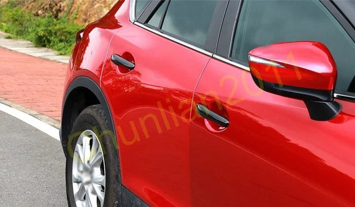 Mazda CX-5 ABS Carbon Fiber Print Door Handle Cover Trim (2012-2018)