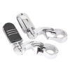 Harley 1-1/4" Adjustable Engine Guard Highway Foot Pegs