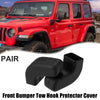 Jeep Wrangler JK JL Front Bumper Tow Hook Protective Cover (2018-2023)