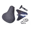 Harley Sportster Black Leather Pillion Cushion (2010-2022)