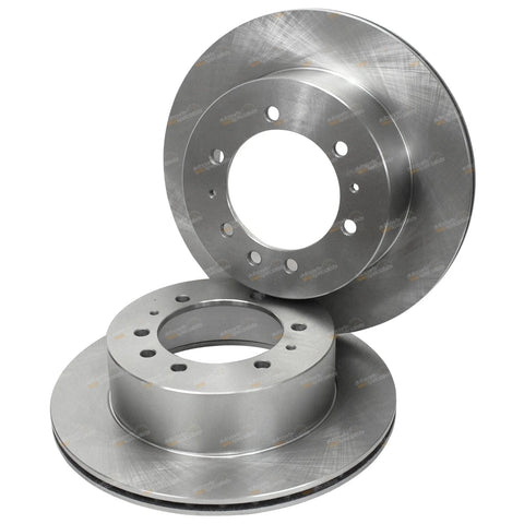 Nissan GQ Y60 Patrol 2.8L 3.0L 4.2L Rear Disc Rotor + 4x4 Brake Pads