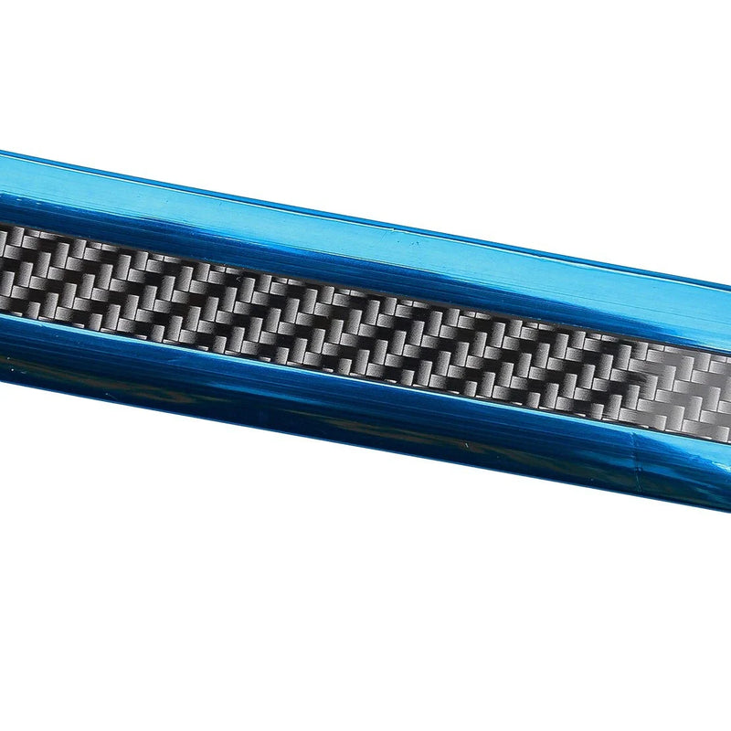 Make & Model Carbon Fiber Car Scuff Plate Door Sill Cover Step Protector