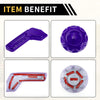 Jeep Gladiator JT (2018-2024) Purple Seat Adjustment Button Cover Trim