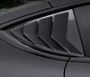 Tesla Model Y (2020-2023) Carbon Fiber Side Window Louver Shutter Cover Trim