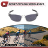 Riding Goggles Gray Lens Transparent Frame Tri-acetel Cellulose