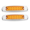 Trailer Amber 12 LED Sealed Side Marker Clearance Lights