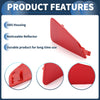 Ford Focus MK4 (2018-2023) Red 1 x Rear Left Bumper Reflector