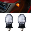 Motorcycle Universal Amber Indicator Lamp LED Turn Signal Lights