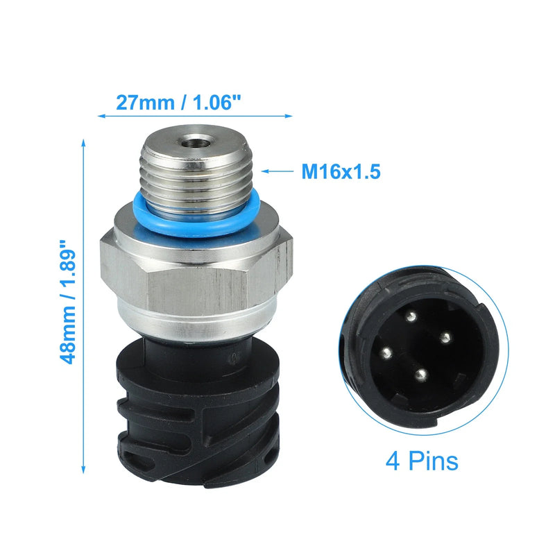 Volvo Kerax Fuel Injection Pressure Sensor