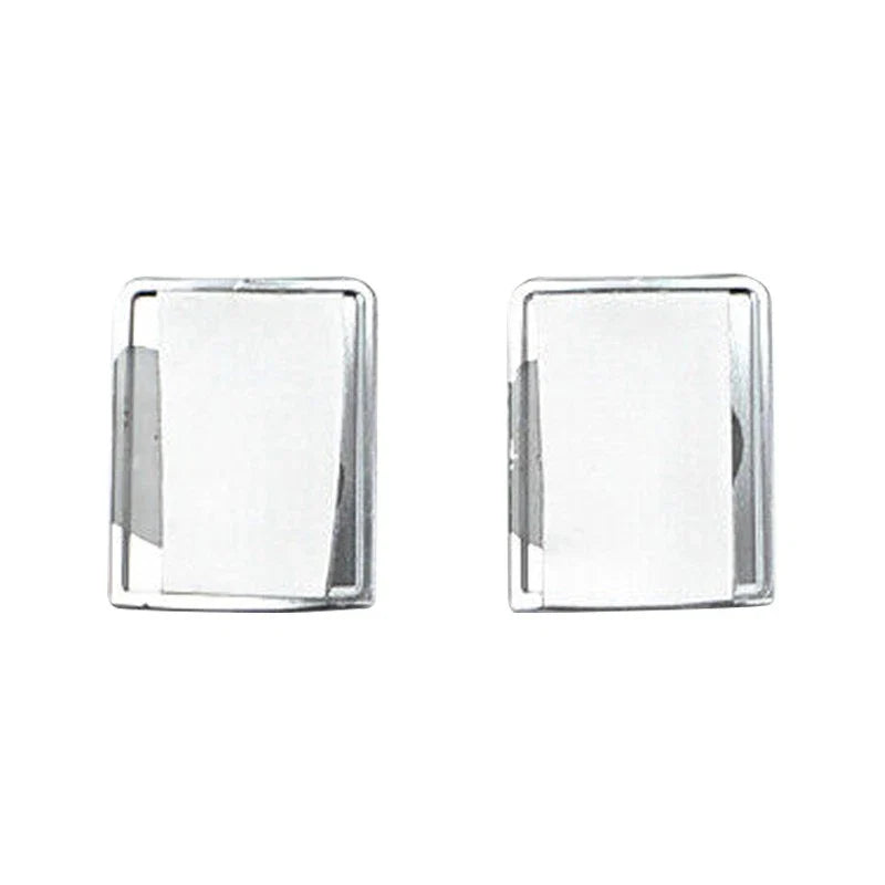 Mercedes Benz E-Class 2 x ES Button Cover Sticker Decal (2009-2016)