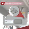 Toyota Highlander (2004-2007) Right Passenger Side Sun Visor
