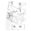 Toyota 2005-2015 Bonnet Release Cable