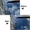 Skoda Superb 2 x Glossy Black Rear Window Spoiler Trim Covers (2008-2015)
