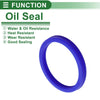 Make Model Oil Seal / 80x95x9mm 5 Pcs / Seal Ring Rotary Shaft Seal TPU