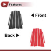 Toyota Altis 6 Pcs Car Door Pillar Window Trim Carbon Fiber (2001–2006)