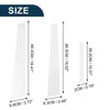 Honda Accord 6 Pcs Chrome Silver Door Pillar Trim (1998-2002)