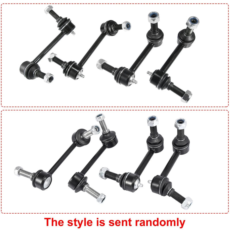 Chevrolet Trailblazer Front & Rear Sway Bar End Link Set