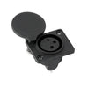Auto Make Model ABS Plastic Shell XLR 3-pin Socket Charging Port