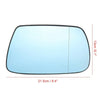 Jeep Grand Cherokee Left & Right Side Blue Heated Mirror Glass (2005-2010)