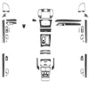 Chrysler 300 2011-2023 Real Carbon Fiber Interior Full Set Cover Trim Kit